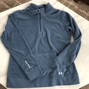 Under Armour Gray Lightweight Fleece 1/4 Zip
